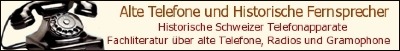 Historische schweizer Telefonapparate